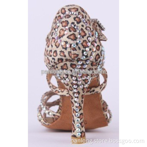 good resilience and comfortable ladies latin salsa dance shoes